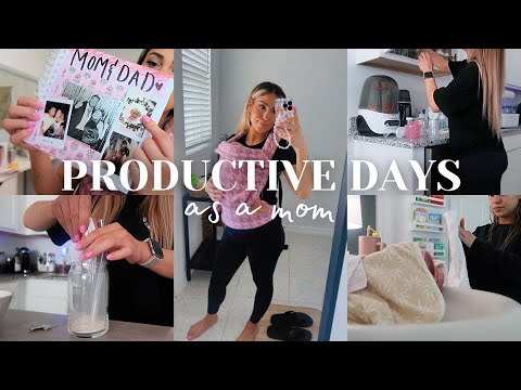 PRODUCTIVE VLOG: Getting organized, New scrapbook hobby, Shein haul, Trying new baby carrier