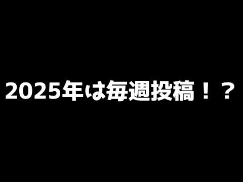 この1年間本気で動画投稿頑張りました！！！あと来年の目標の話