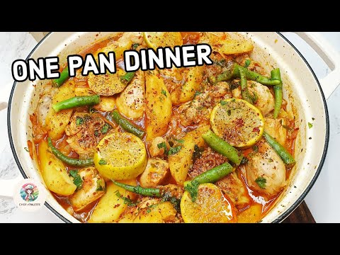 One Pan Chicken And Potatoes Recipe | Perfect Summer Food | Lunch / Dinner Recipe |