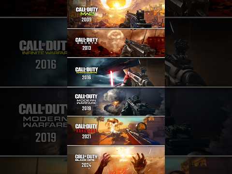 Evolution of Nuke in Call of Duty Games 2009-2024 | MW2 - Black Ops 6