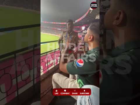 Indian Police Unfair Behaviour with Pakistani Fans #shorts #viral #indianpolice #pakvsaus #behaviour