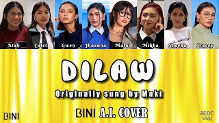 DILAW (Originally by Maki) - BINI AI Cover 💛