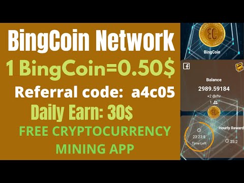 Bing Coin || BingCoin Network || 1 BingCoin=0.50$ || Free cryptocurrency Mining Network || #Bingcoin