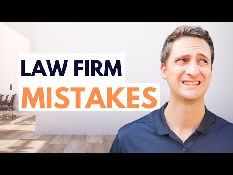 Law firm MISTAKES that over-complicate your business