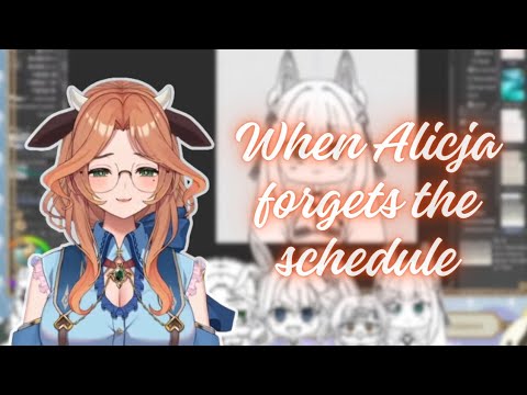 When Alicja forgets the schedule 【Alicja Da Lontano | globie 】