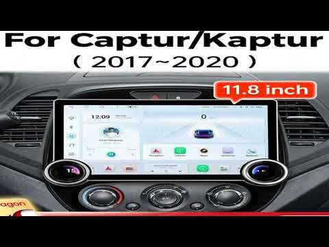 Ainavi 11.8inch Multimedia Player For Renault Kaptur Captur Clio Samsung QM3 2017-2020 Car