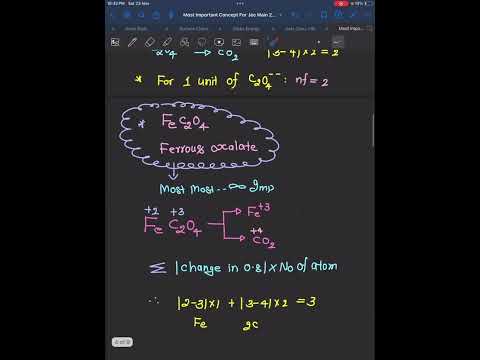 CONCEPT 7 JEE MAIN ||REDOX TITRATION ||n-factor |equivalent #shorts