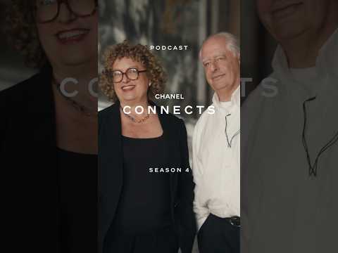 CHANEL Connects! Artist William Kentridge and his creative partner Carolyn Christov-Bakargiev.