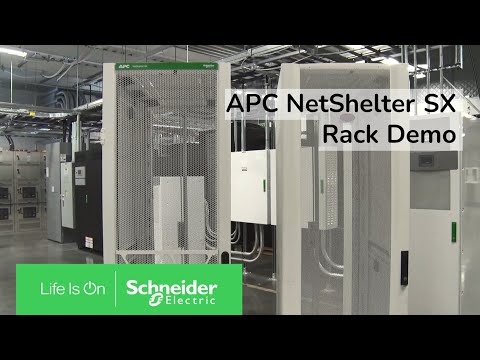 APC NetShelter SX Rack demo