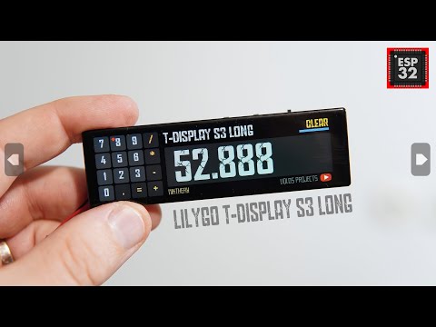 T-display S3 LONG - Elegant Development board from LilyGO