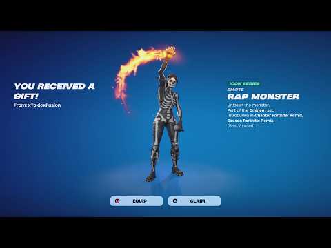 Eminem x Juice Wrld Godzilla Emote🔥 (Eminem - Godzilla ft. Juice WRLD)