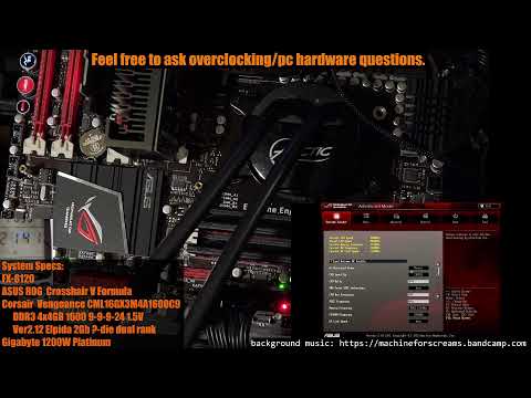 Overclocking a 30USD Ebay CPU motherboard and RAM bundle. AMD FX-8120 + Crosshair V Formula