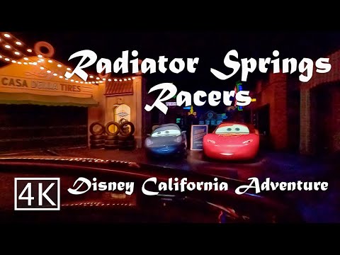 [4K] [FULL RIDE]  Radiator Springs Racers - Disney California Adventure