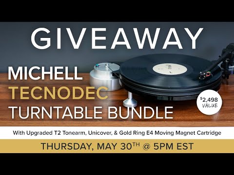 Michell Tecnodec Turntable Bundle Livestream & Giveaway