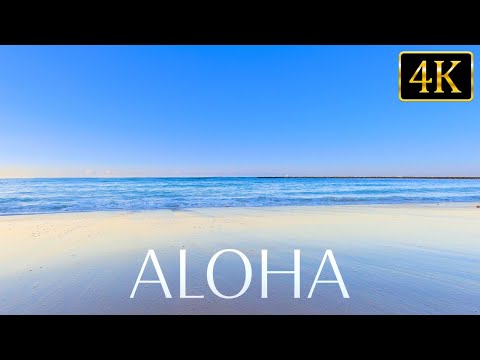 Calm Hawaii: Soothing Beach Ocean Waves for Relaxation and Stress Relief (4K UHD)