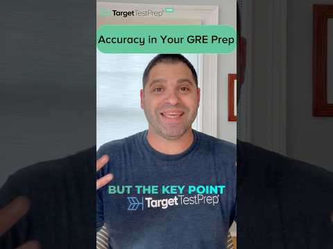 Accuracy on the GRE 🎯 | #GRE | #Shorts