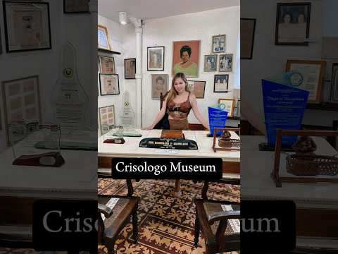 tour ko muna kayo sa dinarayong crisologo musem libre at no entrance fee #viganilocossur #museum