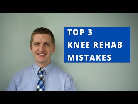 Knee Replacement Rehab: Avoid These 3 Mistakes