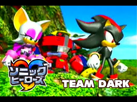 Sonic Heroes (Japanese) - Team Dark - Cutscenes + In-Game Dialogue