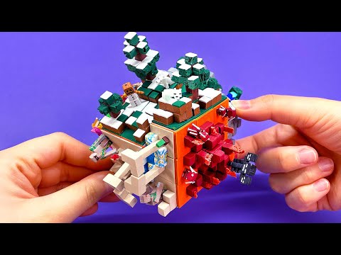 Making Minecraft 3x3 Rubik’s Cube | Part 2 🌍 Clay DIY