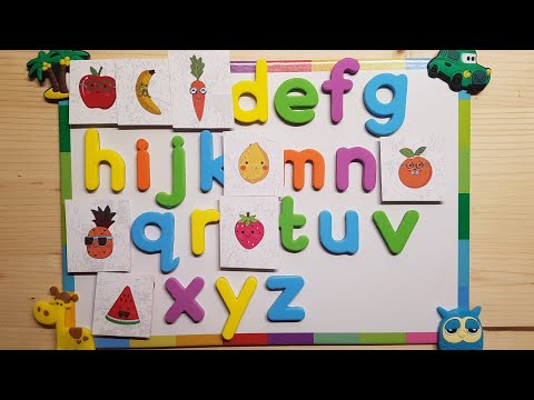 Learn ABC with Words and Colors - Video for Kids - video for toddlers - Preschool | SweetsandToys