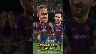 Did Neymar Really Steal Messi's Ballon d'Or? #messi #neymar #football#shorts#ronaldo