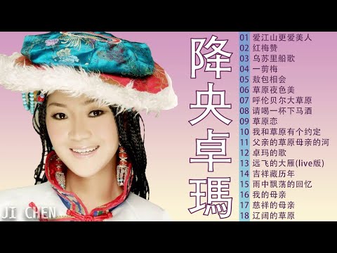 降央卓瑪 Jamyang Dolma - 迷人的草原歌曲 《爱江山更爱美人 / 红梅赞 / 东女国 / 乌苏里船歌 / 一剪梅》 Best Songs Of Jamyang Dolma