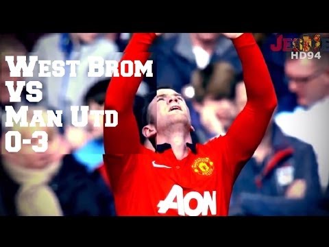 West Bromwich Albion VS Manchester United 0-3 (HD)