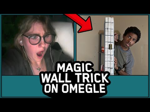 WALKING THROUGH WALLS on OMEGLE #3