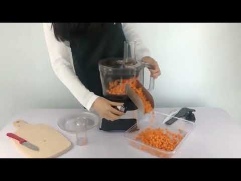 how to use the vegetable dicer machine