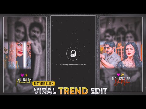 New Trending Instagram Page Curl Lyrics Video Editing in Alight Motion | Trending Reels Editing