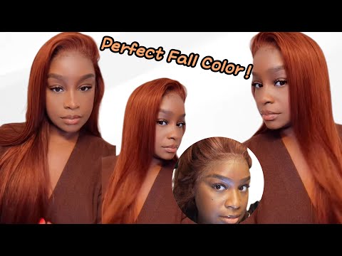 *NEW SEASON, NEW COLOR!* Effortless Glossy Chestnut Color Straight Wig Install~ FT.Nadula Hair