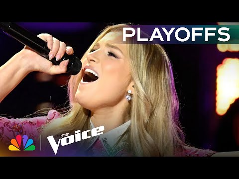 Sloane Simon's Unforgettable Performance of "Good Luck, Babe!" | The Voice Playoffs | NBC