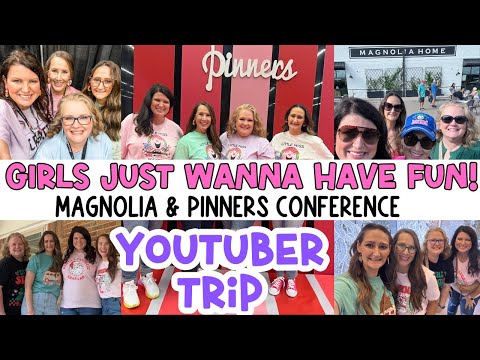 🥳YouTuber Trip Vlog to Magnolia (Waco) & Pinners Convention in Texas! DIYS, Shopping, & Shenanigans!