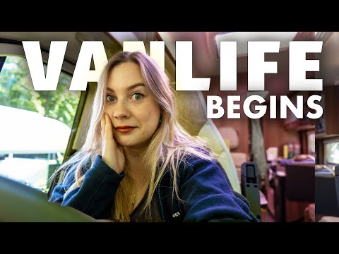 First night alone in a campervan | Solo female vanlife UK