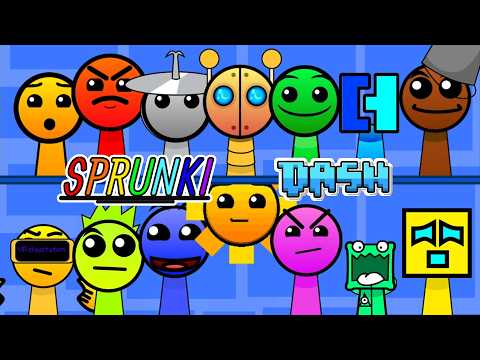 Sprunki: Fire in the Hole // Sprunki Dash // Geometry Dash █ Incredibox █