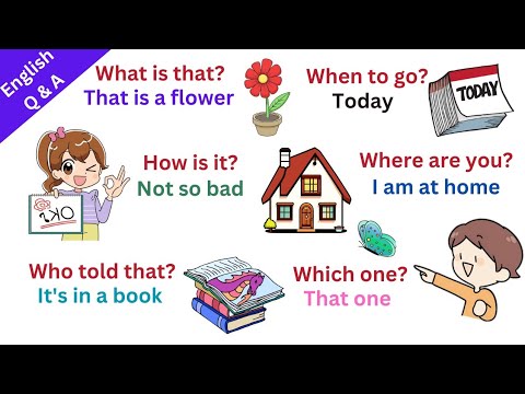 Simple Daily Use English Question & Answers | Fun Learning Question Answers