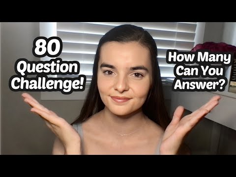 ASMR Whispering 80 HARD Science Trivia Questions