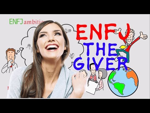 ENFJ - The Giver MBTI The Myers & Briggs 16 Personality Types (Personality Test) ANIMATION