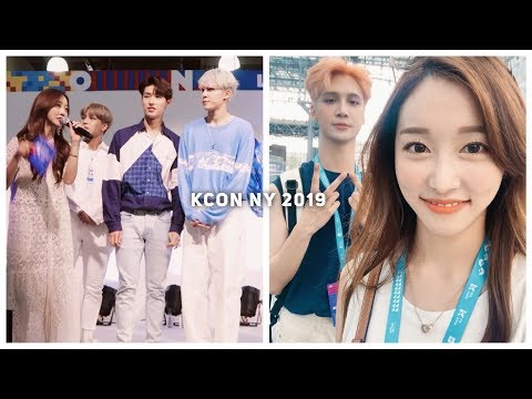 Date with the "boy friend" in NYC 😘 + MCing for ATEEZ | KCONNY19