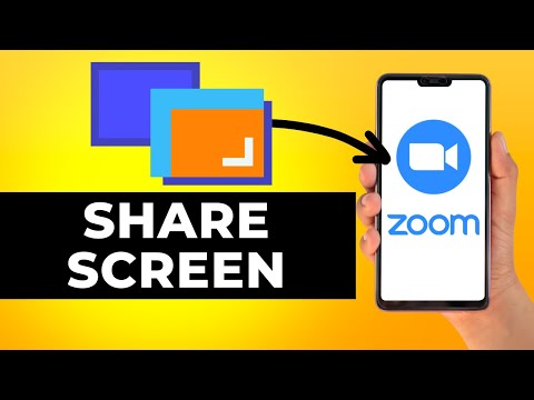 How to Share ZOOM Screen on Mobile (Step by Step)