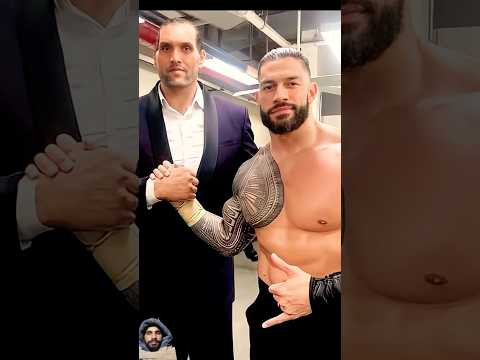 WWE The Great Khali Friend Roman reigns And All Superstar 🔥💯 | #wwe