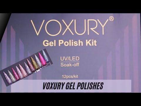 Voxury Glitter Gel Polish| Amazon Nail Goodies!!!