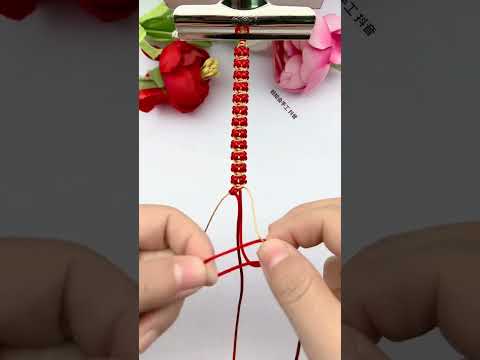 Kingdee bracelet simple braiding bracelet tutorial braiding skills sharing hand-woven zero-based