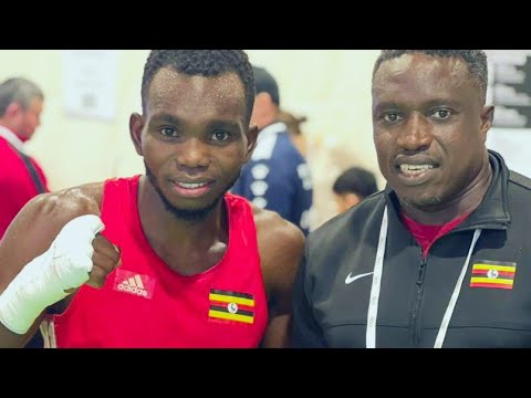 JOSHUA TUKAMUHEBWA Defeats Guatamala's Edgar Garcia By RSC3- Italy World Olympic Boxing Qualifiers