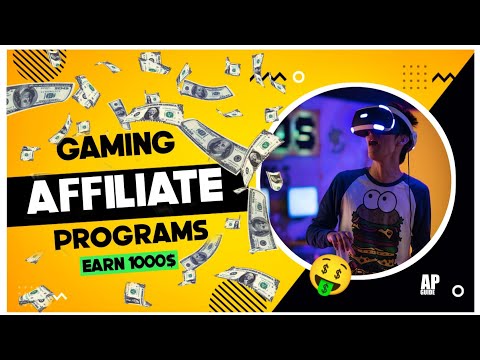 Affiliate program for gamers | Top 5 Affiliate program for gamers Earn 999$ extra