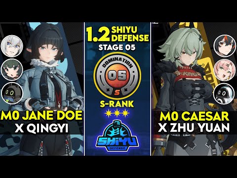 M0 Jane Doe & M0 Caesar King | Shiyu Defense - Ambush Node 5 | Zenless Zone Zero.