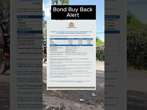 BOND BUY BACK UPDATE  (February 2025)