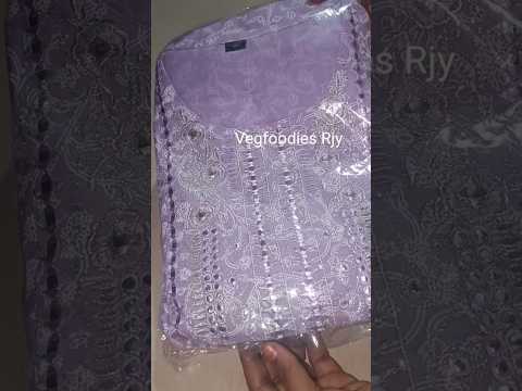 #party #wear #dress #set #unboxing #under#600/-; #festival #mood #depavali @VegfoodiesJ