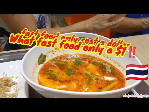 🇹🇭 $1 dollar fast food no way